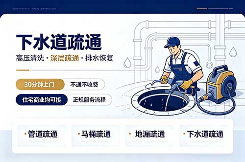 梧州下水道疏通